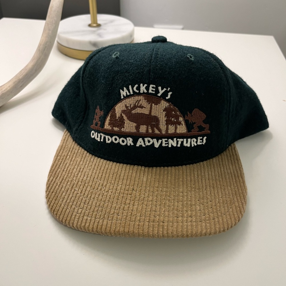 Mickey Mouse outdoor adventures corduroy hat